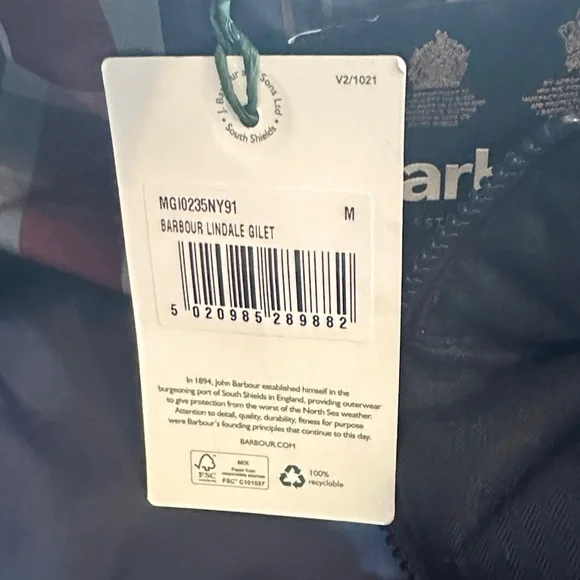 Barbour quilted vest - Picture 5 of 5